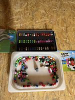 Lot figurines Nano Mania Migros avec boîte et album