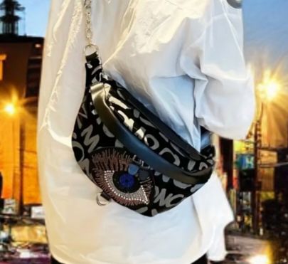 Taschen: Marsupio con occhio strass  – Neu (gemäss Beschreibung) aus Giubiasco von Stefaniav 1