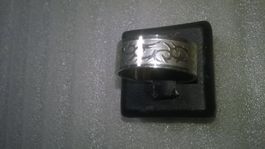 ring edelsthal,,,silber farbe,,,glanzig und matte
