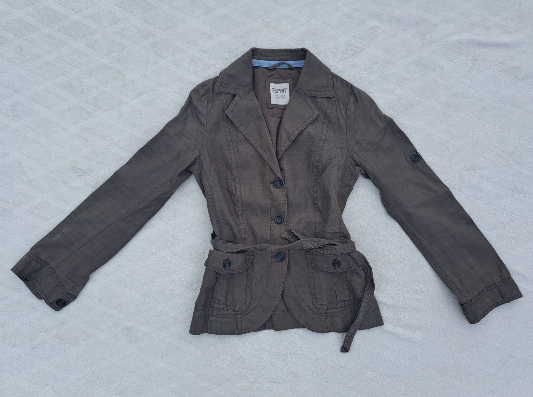 Esprit Jacken: Esprit Damen Sommerjacke Gr. 34 Leinenjacke – Gebraucht aus Gysenstein von joshuas81
