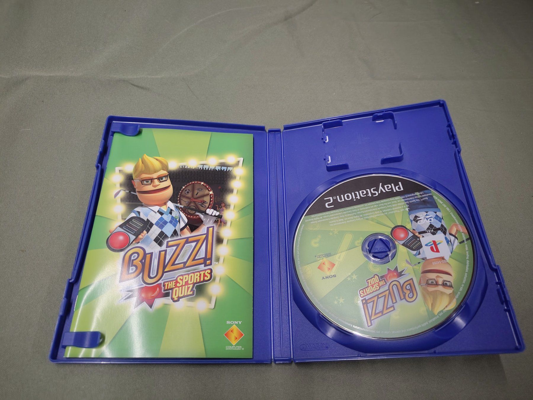 Sony Spiele: Jeu PS2 Buzz!: The Sports Quiz – Gebraucht aus Saxon von dan_drn5 1