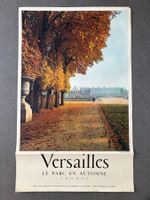 Original Vintage Poster - Versailles - Le Parc en Automne