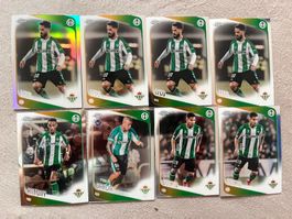 Topps Chrome UEFA Club Competitions 2025/26 Real Betis Lot