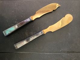 Altes Käsemesser und Buttermesser