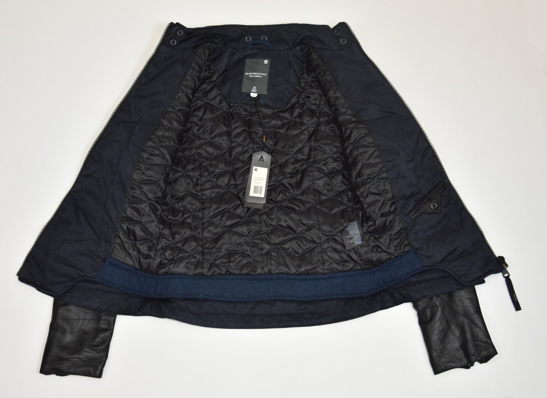 G-Star Jacken: G-Star RAW Damen Jacke,COOK Jacket Leder Winterjacke /S/ NEU – Neu und originalverpackt aus Wohlenschwil von ABC-Vintage 8
