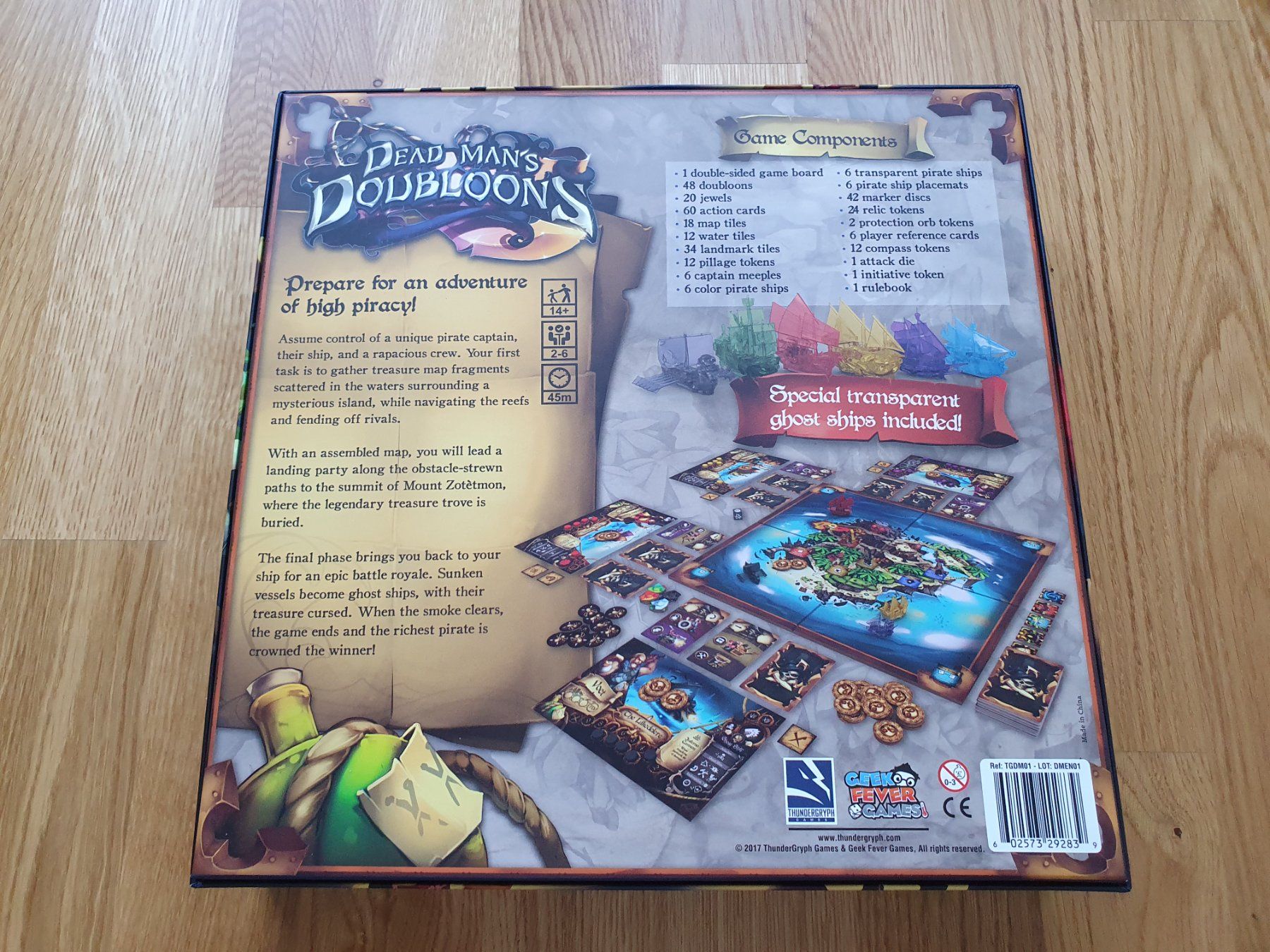 Giochi: Dead Man's Doubloons (Kickstarter edition) – Nuovo (secondo la descrizione) da Puidoux venduto da Svreber 1