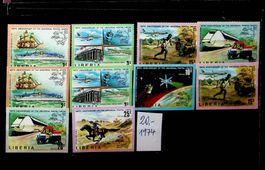 AFRIQUE LIBÉRIA  TIMBRES NEUFS** 1974 COTE 20 EUROS /AT4