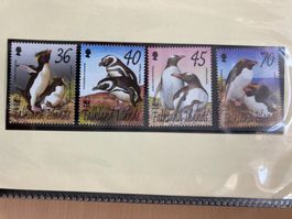 Falkland Inseln 2002 WWF Satz Pinguin postfrisch