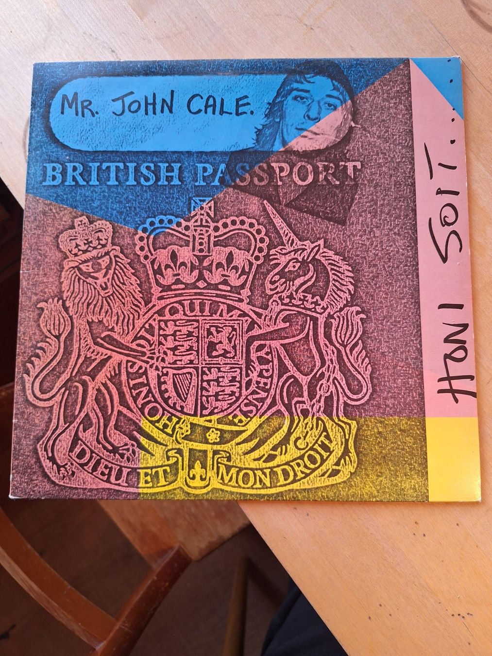 Vinyles: John Cale Honi Soit – D'occasion à Gais par til_7qpv
