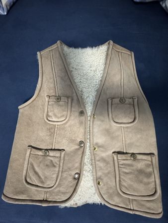 Woolrich Limited Edition Shearling Vest Made Italy