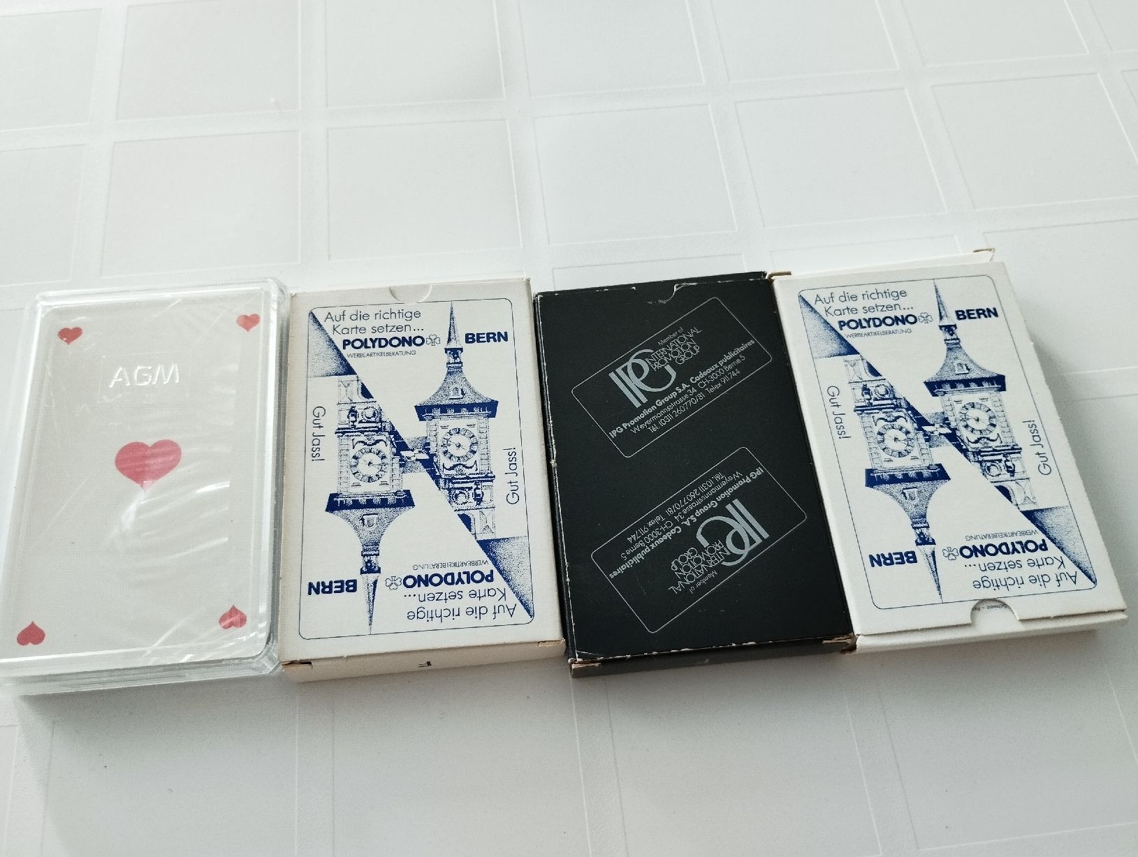 Giochi: 4 Jasskarten Set, Neu, ungebraucht – Nuovo e nell'imballaggio originale da Ostermundigen venduto da Dinge1 1