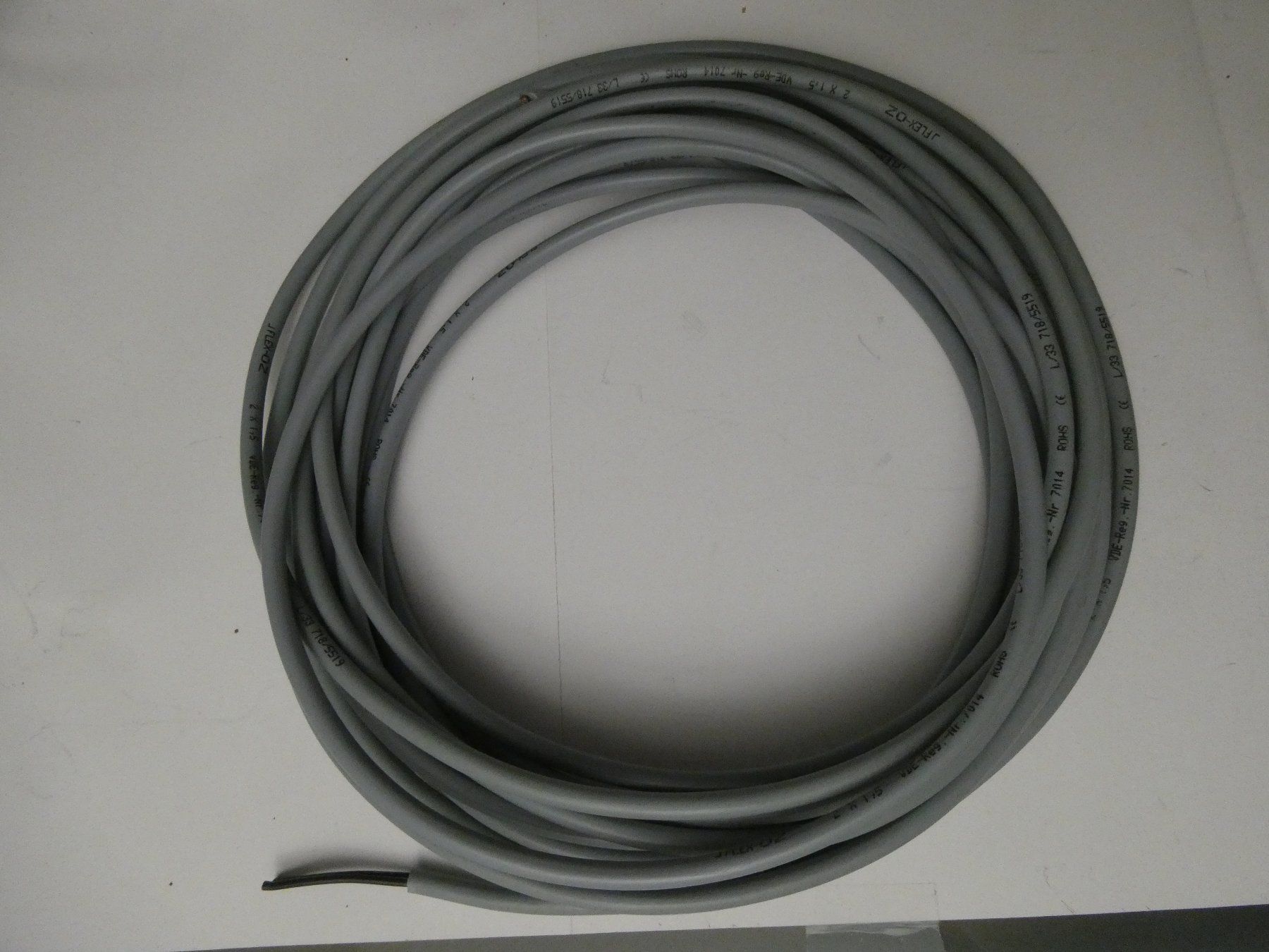 Componenti elettronici: Kabel 2 x 1.5mm2 – Nuovo (secondo la descrizione) da Fulenbach venduto da Hach0