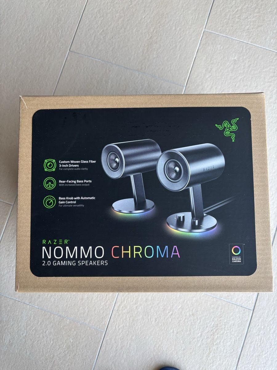 Razer Lautsprecher: Razer Nommo Chroma Gaming Speakers – Gebraucht aus Meggen von Isabelmeg