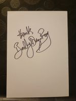 Badly Drawn Boy - handsigniert Karteikarte von 2010