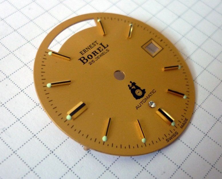 Orologi: Vintage ERNEST BOREL Automatic Zifferblatt – Usato da Adliswil venduto da di_hans 1