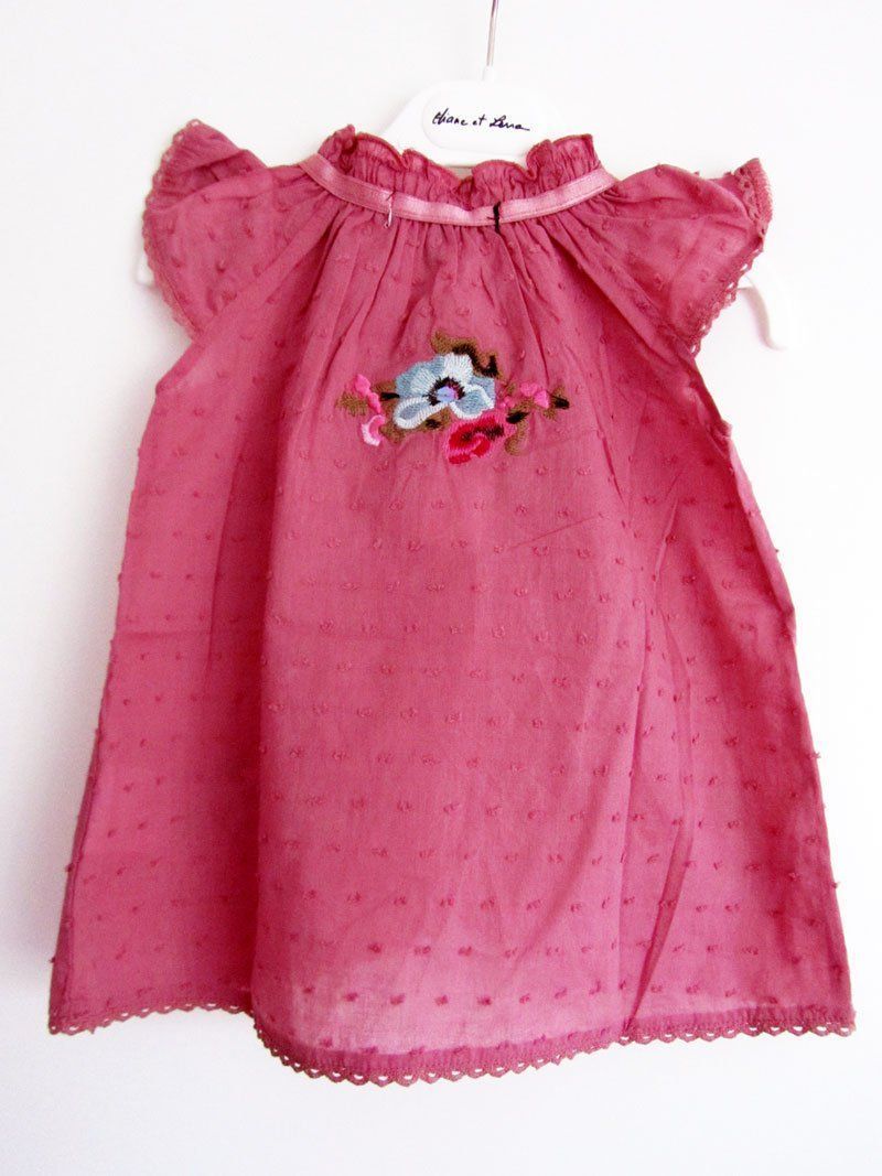 Camicette, T-shirt & Top: Baby Bluse Gr. 110 ( Eu 104) – Nuovo (secondo la descrizione) da Langenthal venduto da flowersNbirds 4