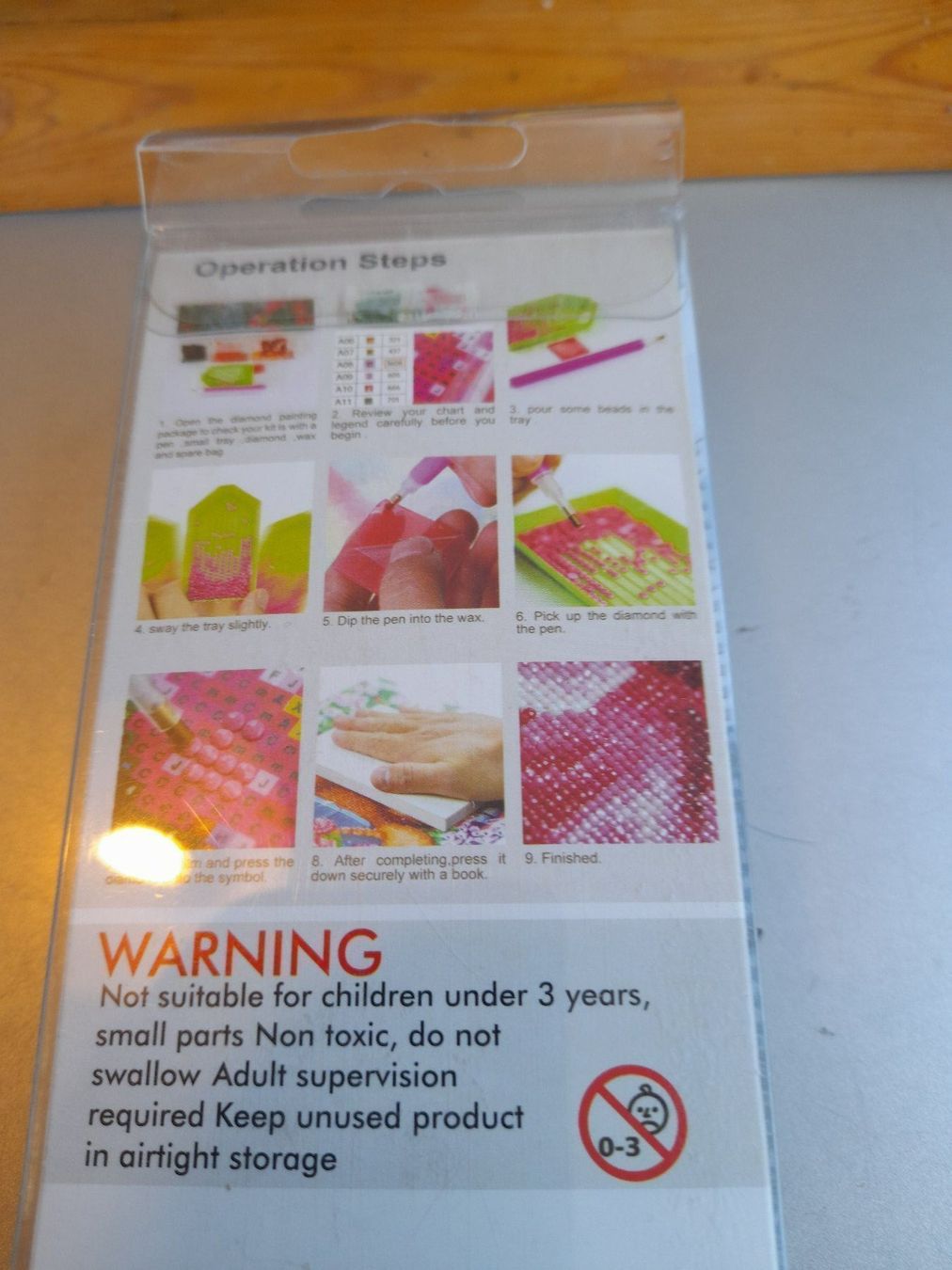 Bastelsets: 1 diamond Picture neuf – Neu und originalverpackt aus Miecourt von Marly1 4