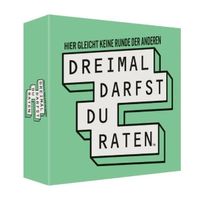 Dreimal darfst du raten - Kartenspiel ab 12 Jahren