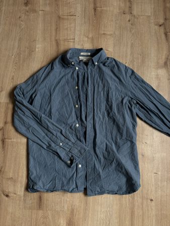 chemise H&M bleue, taille S