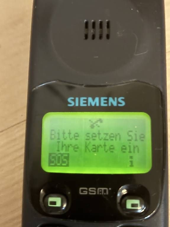 Siemens Telefoni cellulari / Smartphones: Nostalgie Handy Siemens S4 Power – Usato da Winterthur venduto da bungy192 3