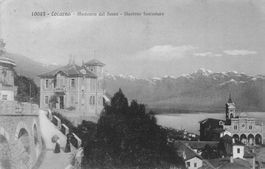 Locarno Madonna del sasso stazione funicolare