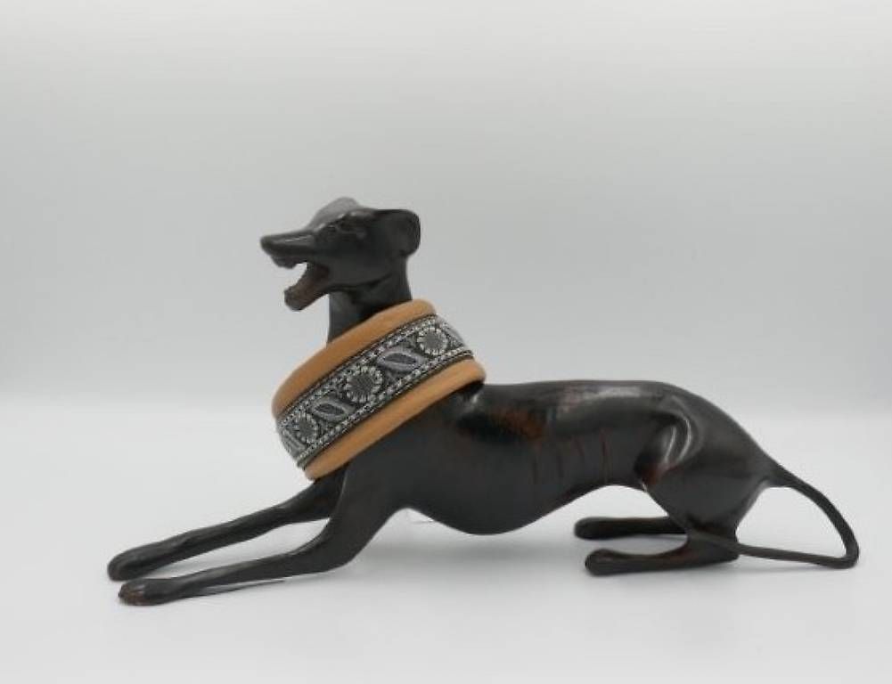 Catenine: Colliers lévriers Whippet cuir  – Usato da Mollens VD venduto da joyandbeauty 2