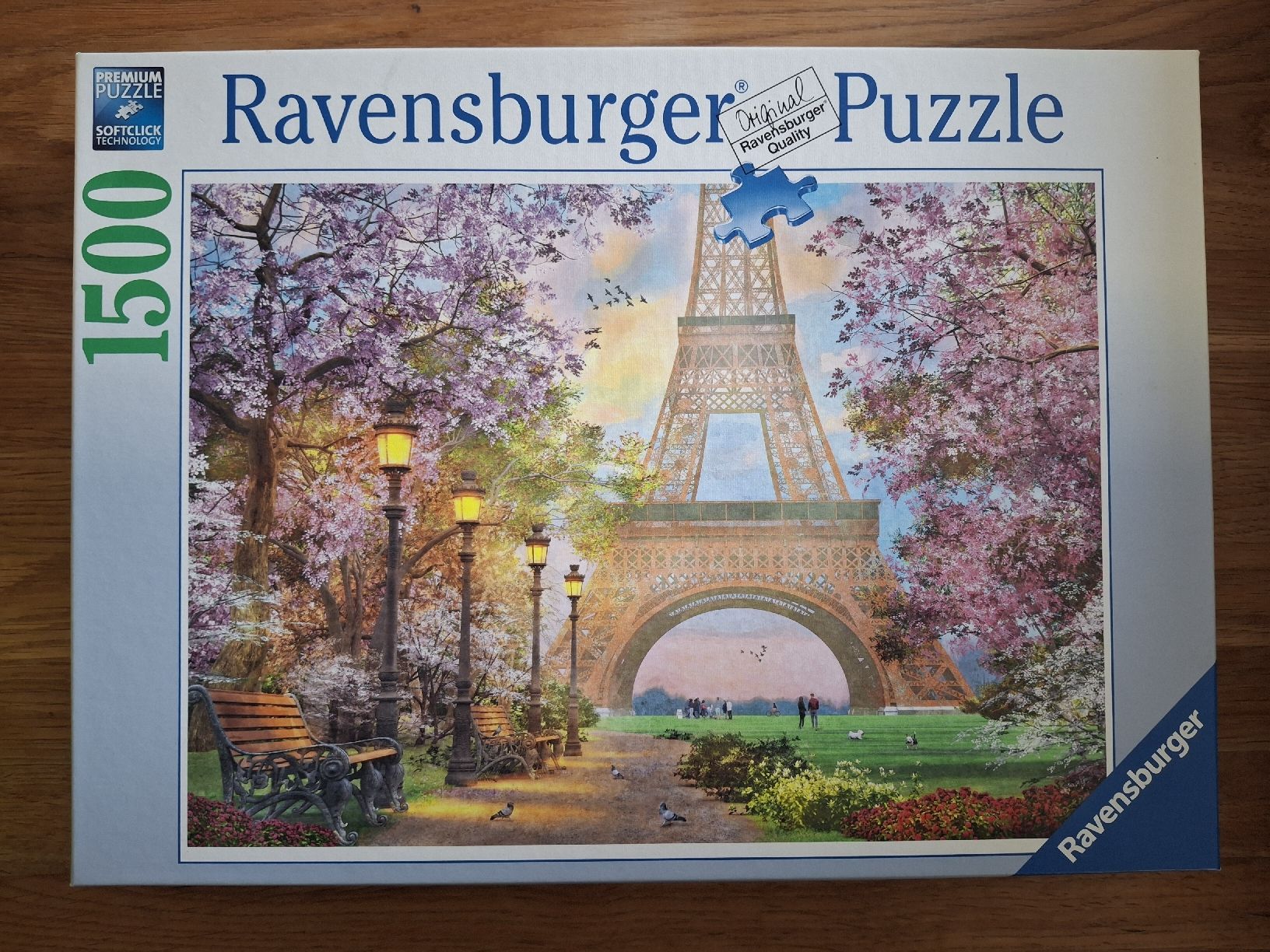 Ravensburger Puzzles: Ravensburger Puzzle 1500 Teile Paris Eiffelturm – Gebraucht aus Zürich von Vordermannd86