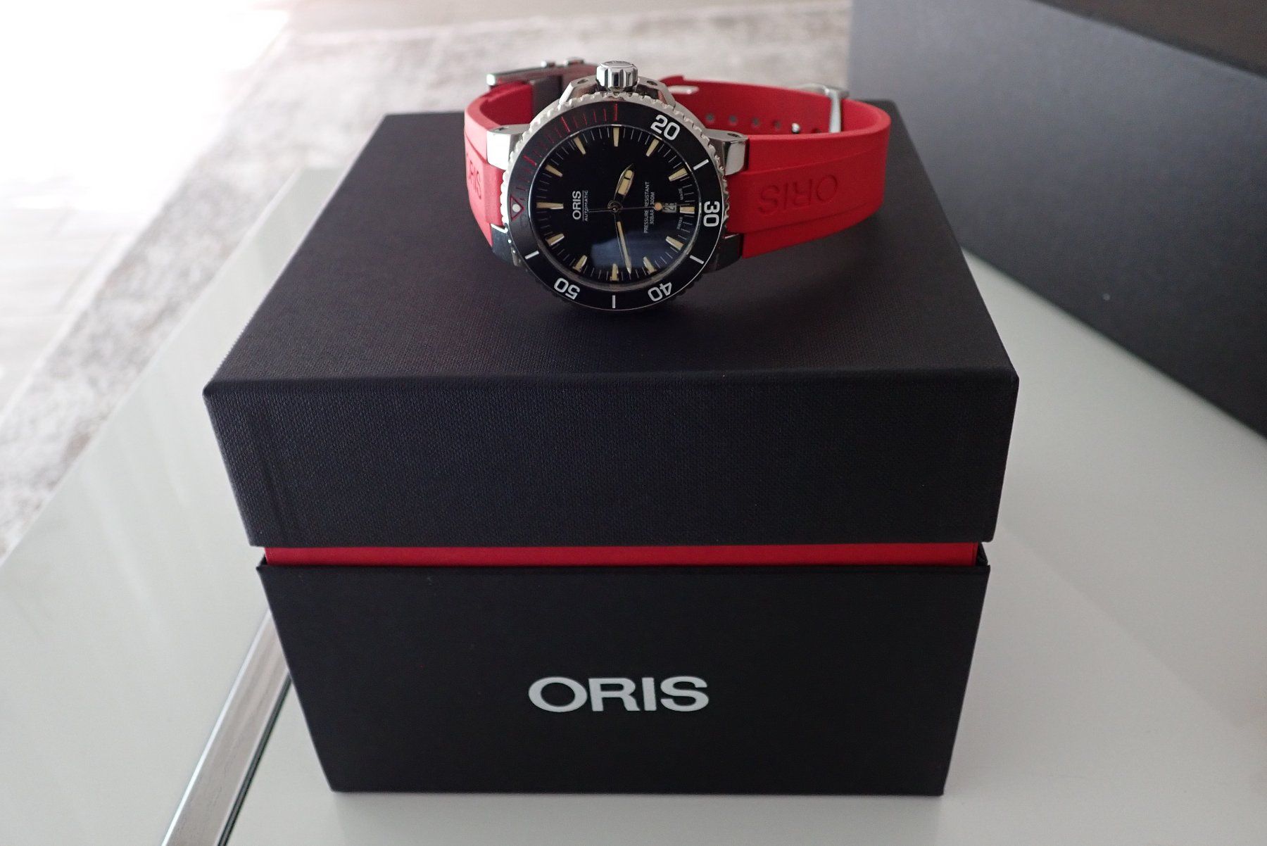 Oris Orologi: HERRN ARMBANDUHR ORIS AUTOMATIC 300M. 45MM. – Usato da Wohlen AG venduto da superwatchesteam 3