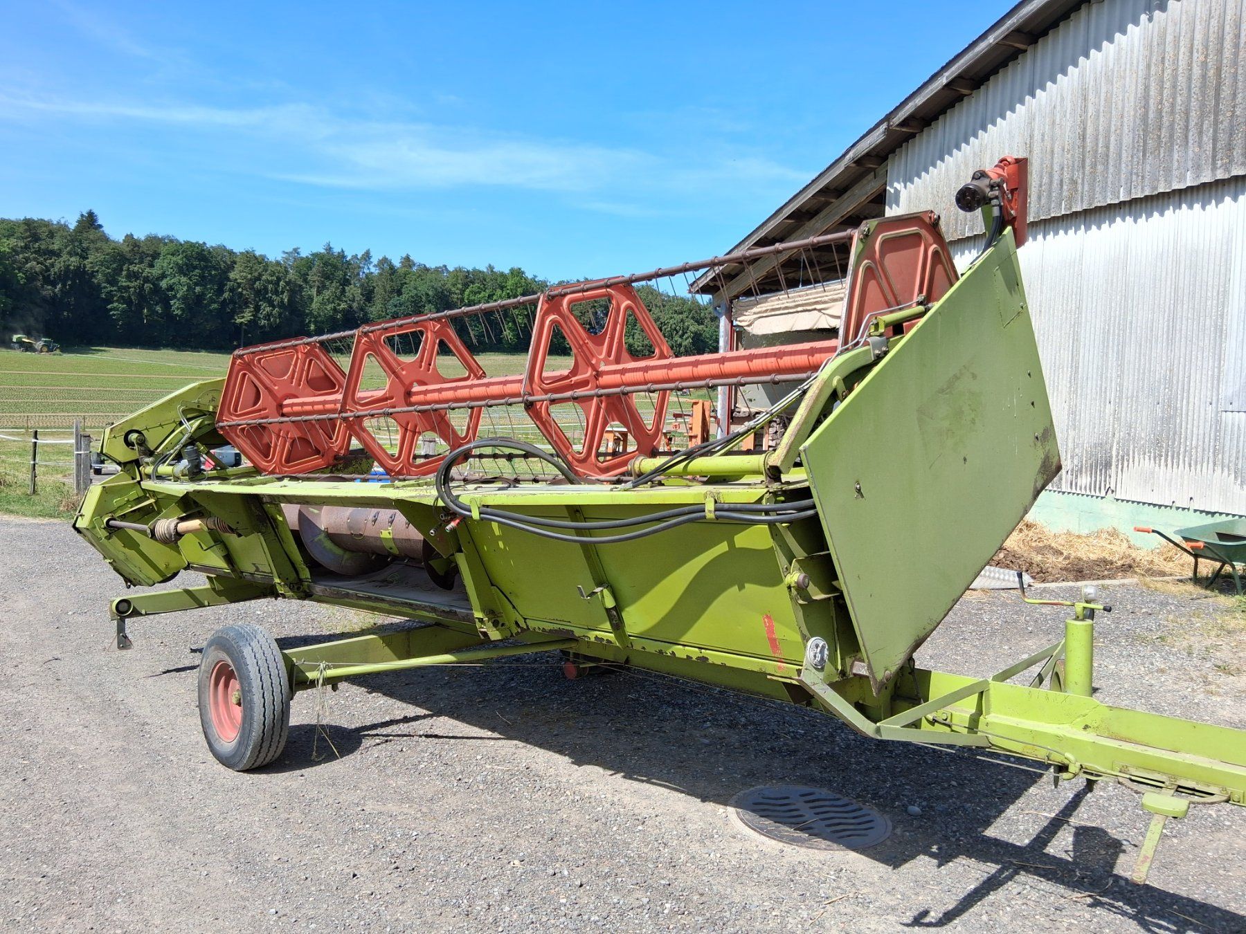 Alle Maschinen: Schneidwerk Claas Dominator – Gebraucht aus Wilen b. Neunforn von Pade03