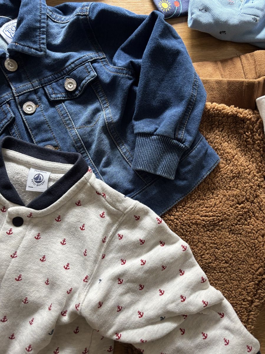 Lotti & Set di vestiti: Kleiderpaket Gr. 80/86, Hosen, Jacken, Pullover – Usato da Brütten venduto da Raaphi6 1