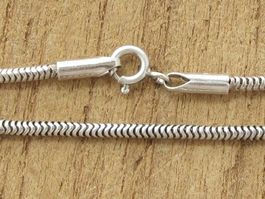 Vintage Schlangenkette Kette Collier Silber 925