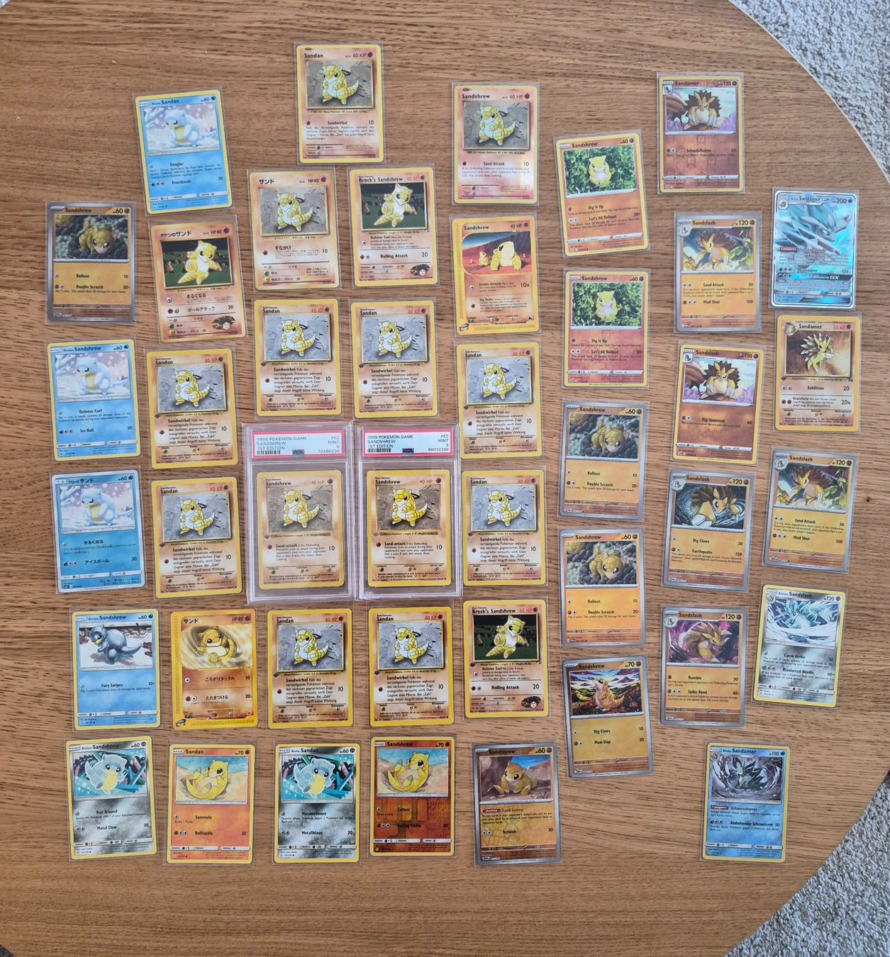 Pokémon Carte collezionabili: Sandan / Sandshrew / Sandamer / Sandslash Sammlung PSA – Usato da Hermetschwil-Staffeln venduto da Hakicards 1