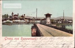 AK 1901 Gruss aus Rapperswil