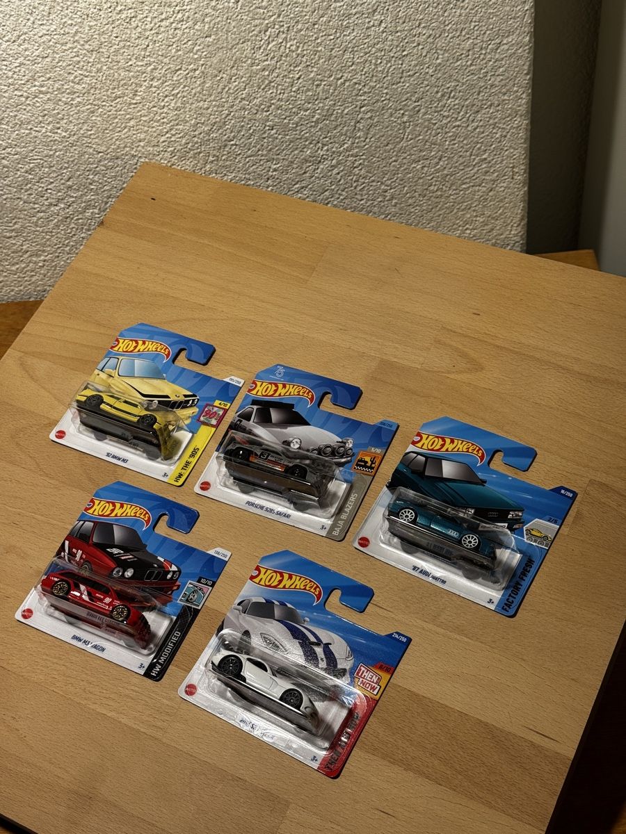 Hot Wheels Modellini d'auto: Hotwheels BMW, Porsche, Audi – Nuovo e nell'imballaggio originale da Stüsslingen venduto da leo_nzh6 6