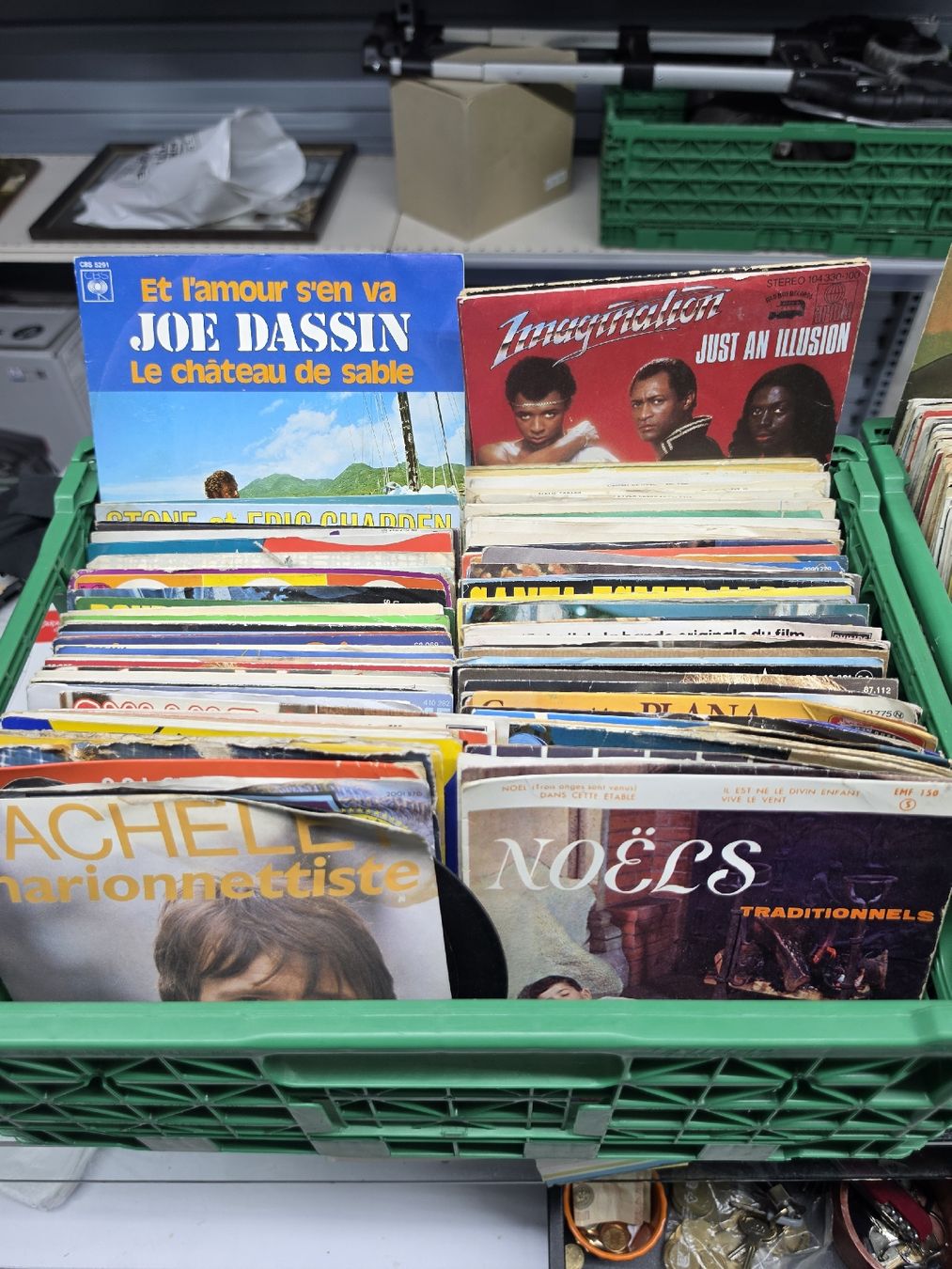 Dischi in vinile: Collection de vinyles variés environ 350 pièces.  – Usato da Genève venduto da Titan1966 2