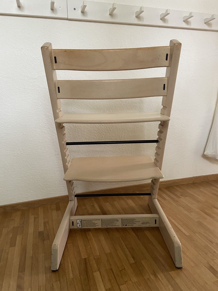 Stokke Seggioloni: Stokke Tripp Trapp weiss gebraucht – Usato da Zürich venduto da floneur 3