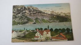 Murg / SG - Gasthaus - Pension Schiffli - Churfirsten - 1917