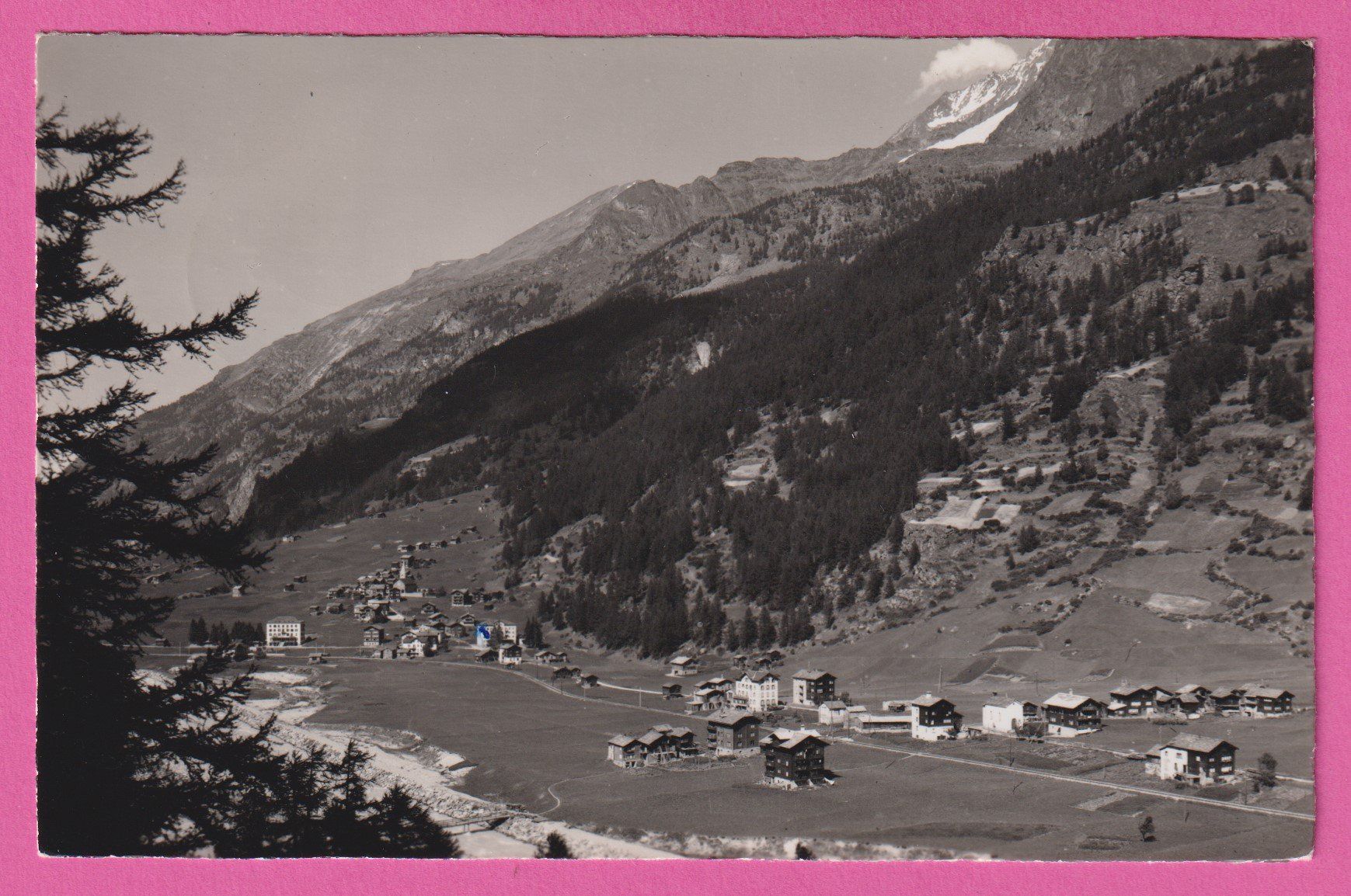 Ansichtskarten: Randa gel 1958 – Gebraucht aus Einsiedeln von dillie