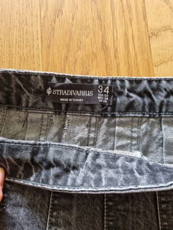 Schwarzes Jeans Röckli