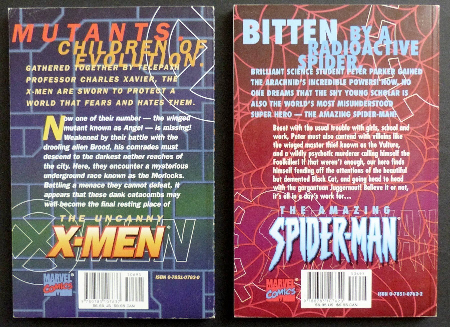 Fumetti: X-MEN - SPIDER-MAN SET 2 POCKET DIGEST MARVEL 2000 ENGLISH – Usato da Lugano venduto da YouWantUS 1
