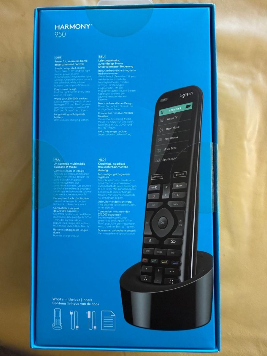 Logitech Telecomandi: Logitech Harmony 950 Universal-Fernbedienung - Neu! – Nuovo e nell'imballaggio originale da Locarno venduto da Ery02 1