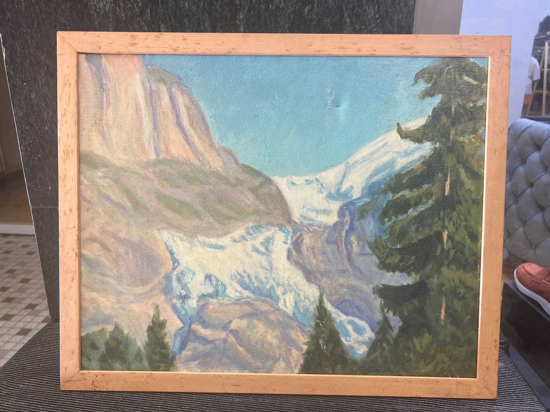 Dipinti: HUILE SUR TOILE SIGNÉE ET DATÉE 80 – Usato da Genève venduto da Qanil77