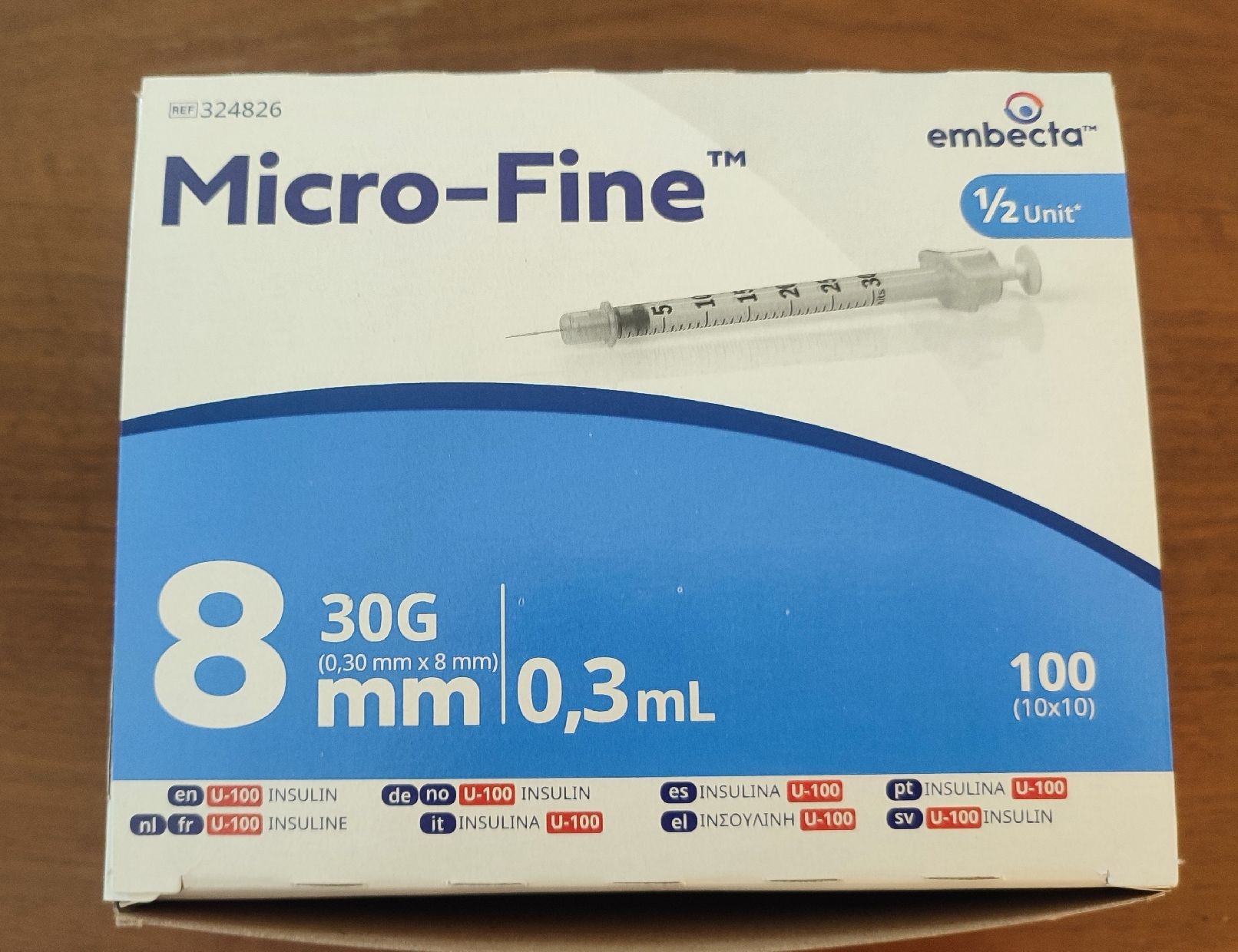 Medizinaltechnik: Insulinspritzen / Embecta Micro-Fine 8mm 0.3ml 30G – Neu und originalverpackt aus Winterthur von Priscatg