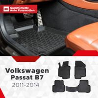 3D Volkswagen Passat B7 Fussmatten 2011-2014