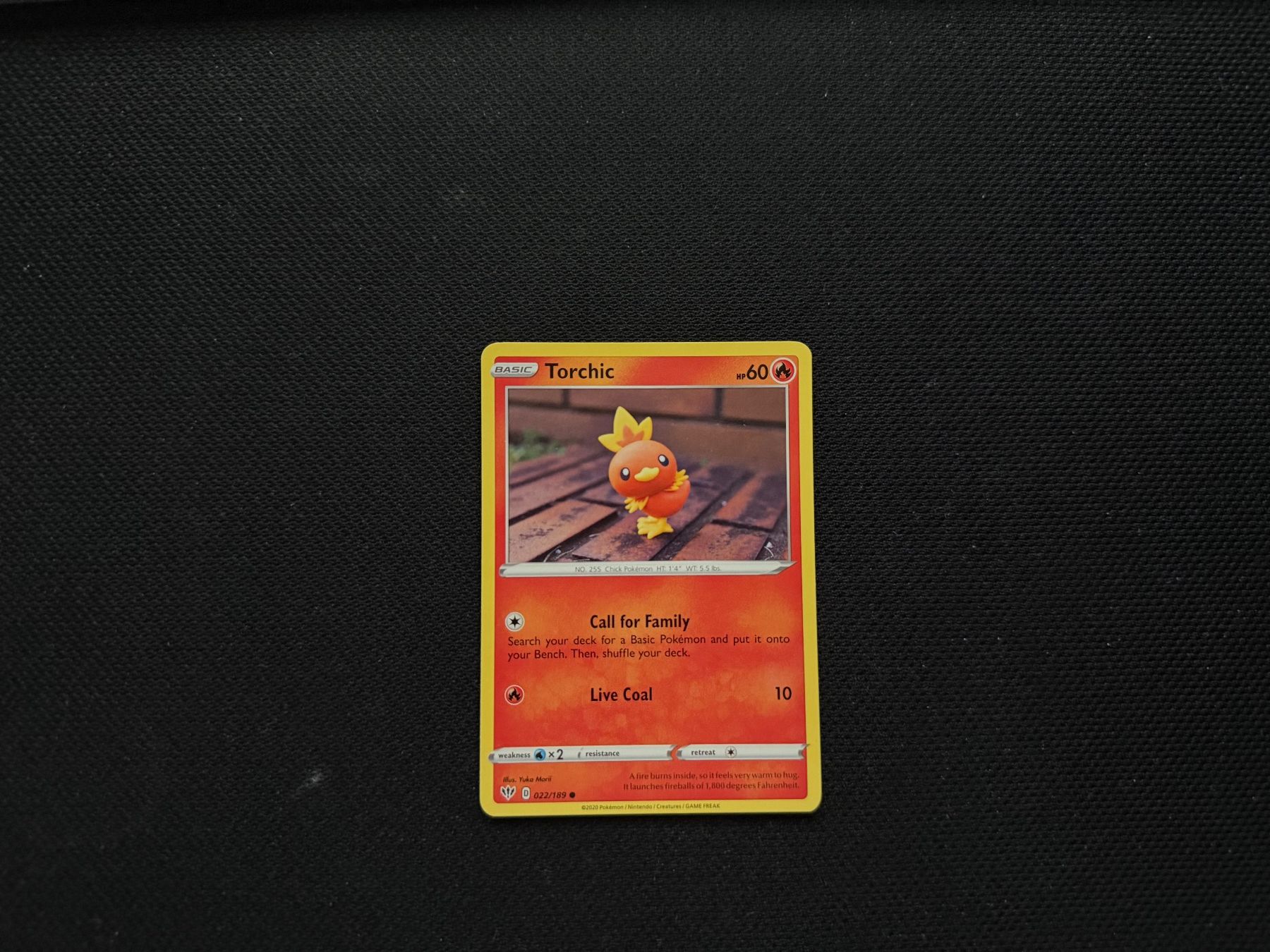 Pokémon Cartes à collectionner: Torchic 022/189 – D'occasion à Zürich par mountainwizard00