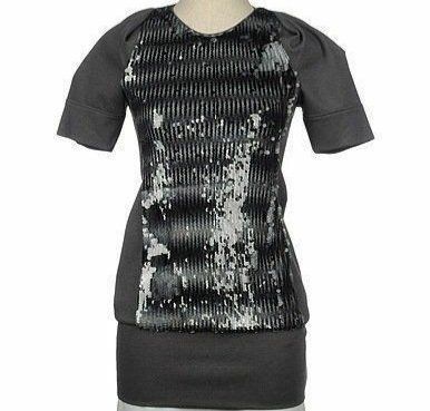 Bluse Pailletten neu Gr. 40, PAOLA FRANI