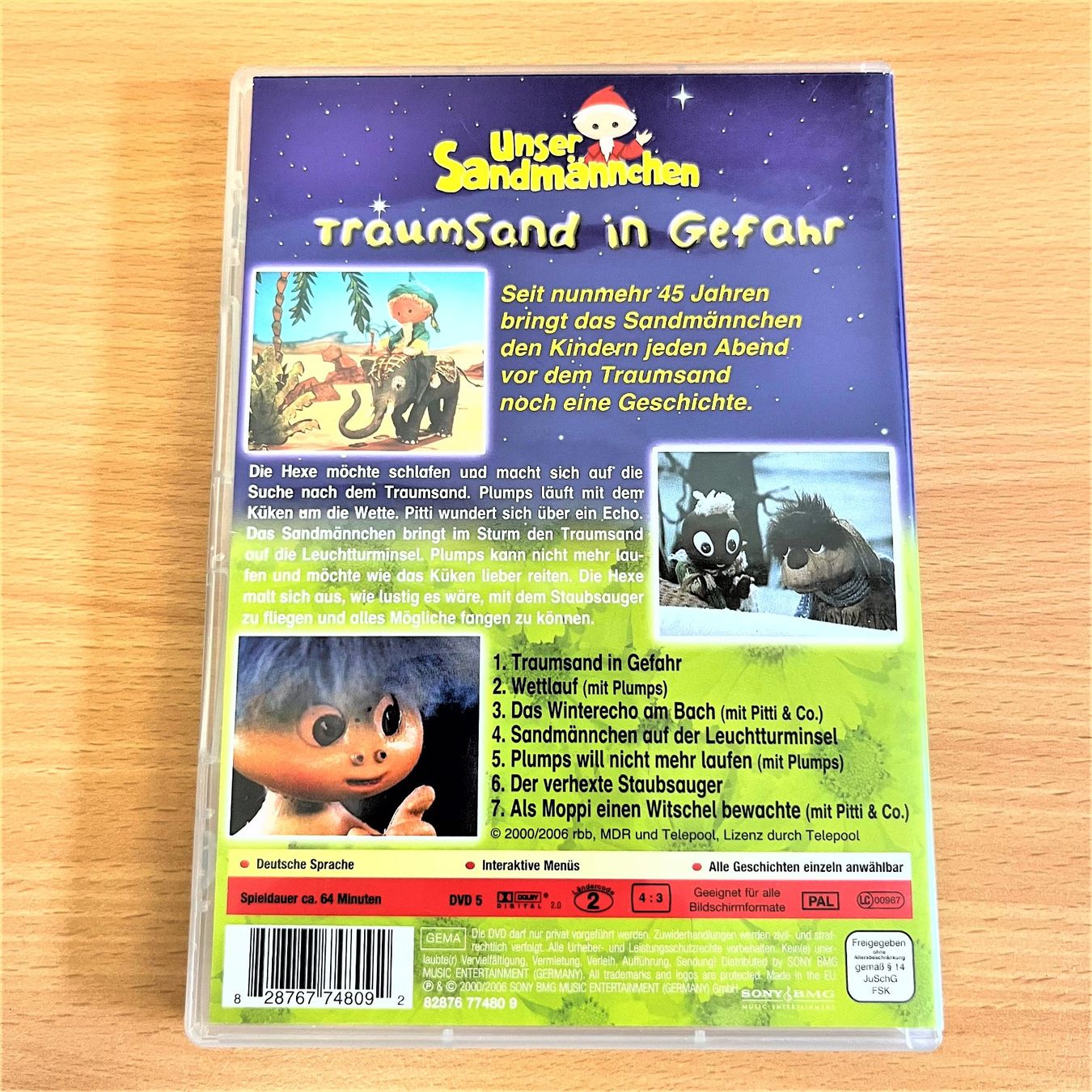 Tutti i DVDs: DVD - Unser Sandmännchen - Traumsand in Gefahr – Usato da Amlikon-Bissegg venduto da allerlei-versand 2