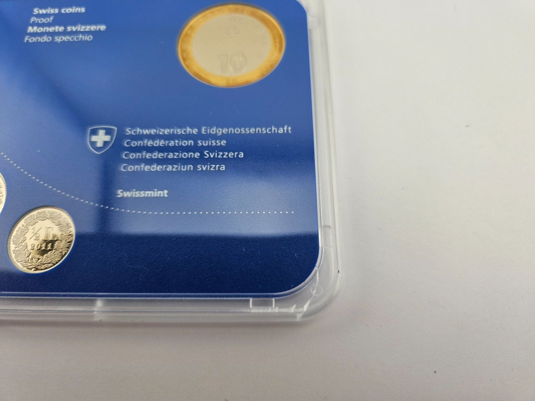 Tutti le monete: Schweizer Münzsatz Zibelemärit 2011 Polierte Platte – Nuovo e nell'imballaggio originale da Therwil venduto da Racingr6 2