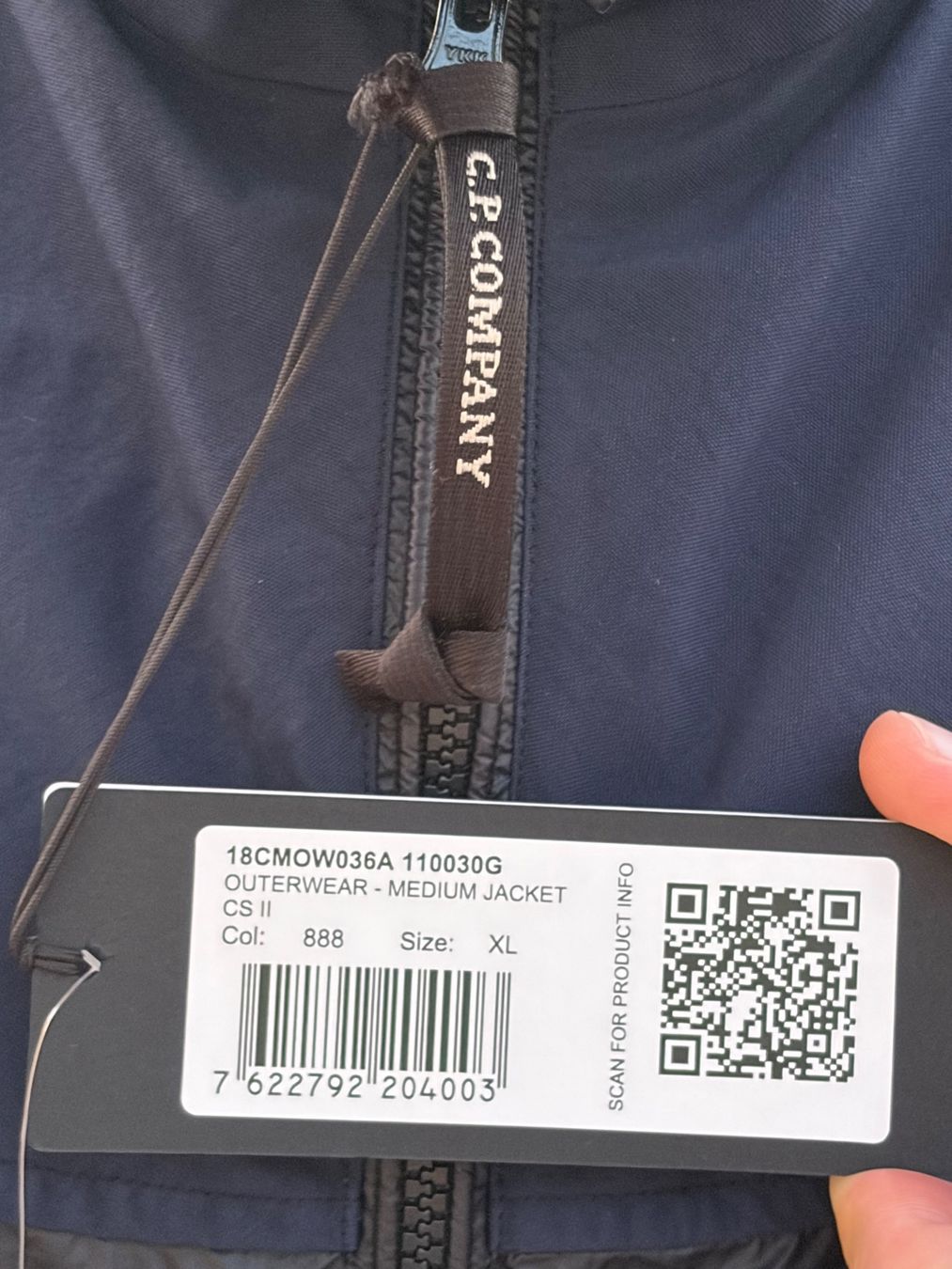 CP Company Jacken: C.P. Company Jacket Lens XL Total Eclipse – Neu und originalverpackt aus Massagno von pak_5kgf 1
