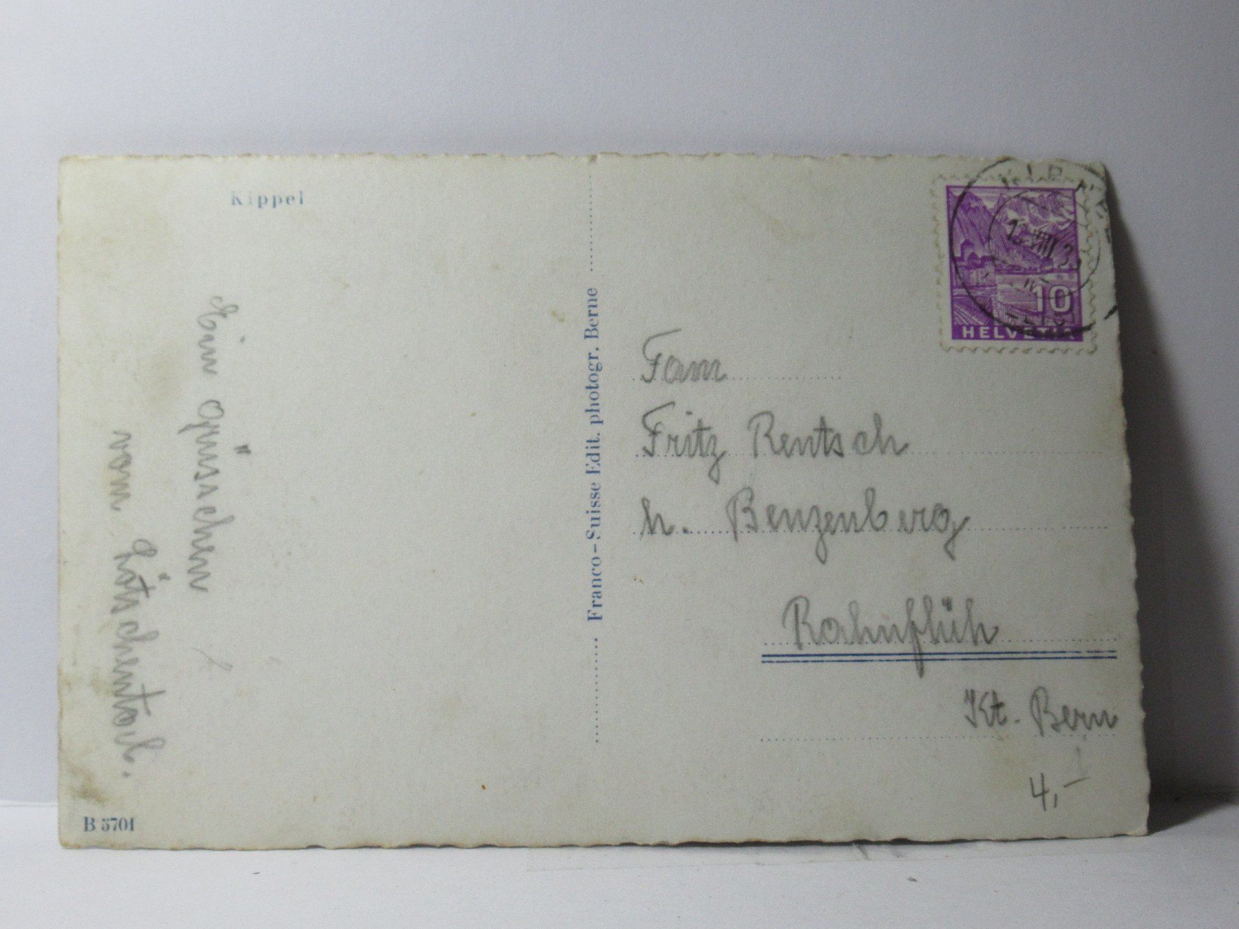 Cartes postales: Kippel , Kirche  1935 – D'occasion à Grenchen par Bluemchen1900 1